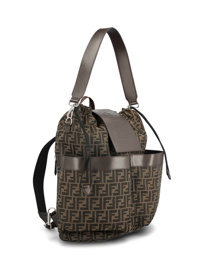 Zaino realizzato in tessuto jacquard. 7VZ056 AG0MF19KW FENDI
