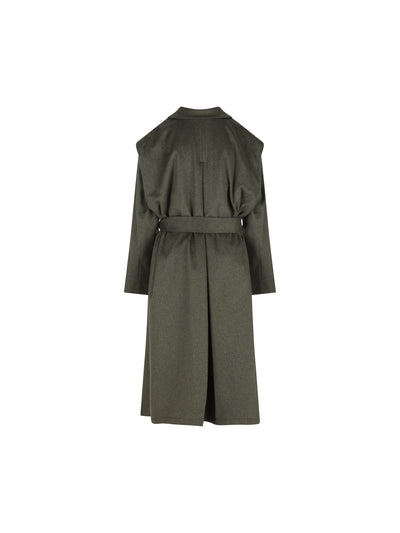 Cappotto realizzato in lana e poliammide. C410CSD B0373033 CINI