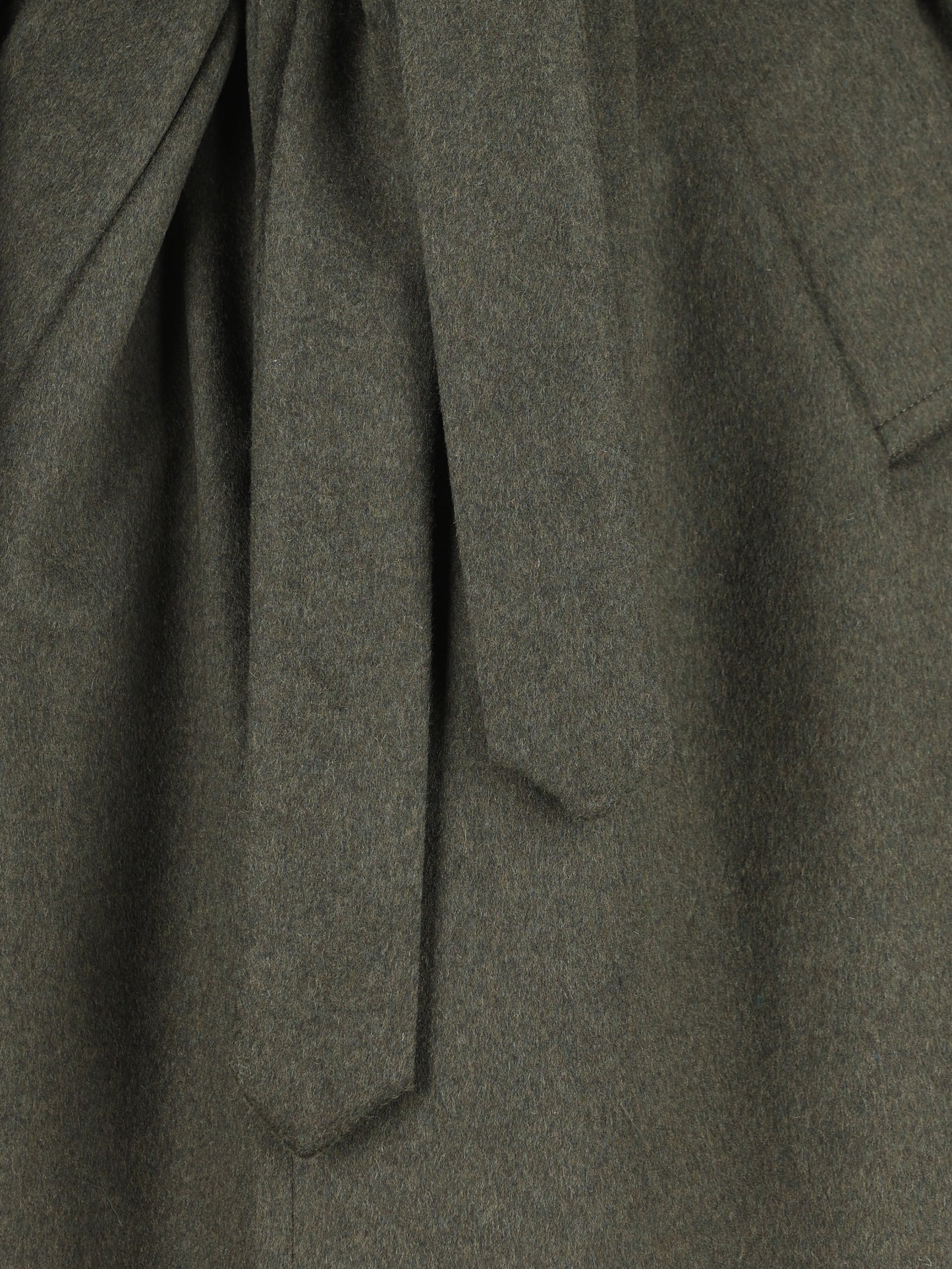 Cappotto realizzato in lana e poliammide. C410CSD B0373033 CINI