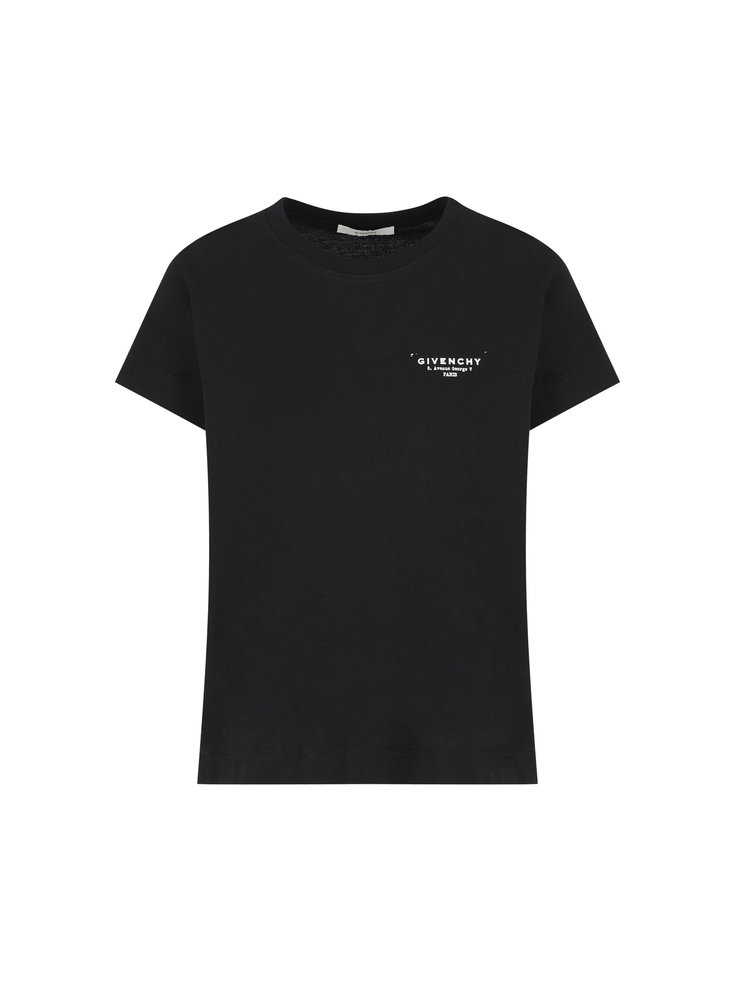 T-Shirt in cotone. BW70FJP75N 001 GIVENCHY