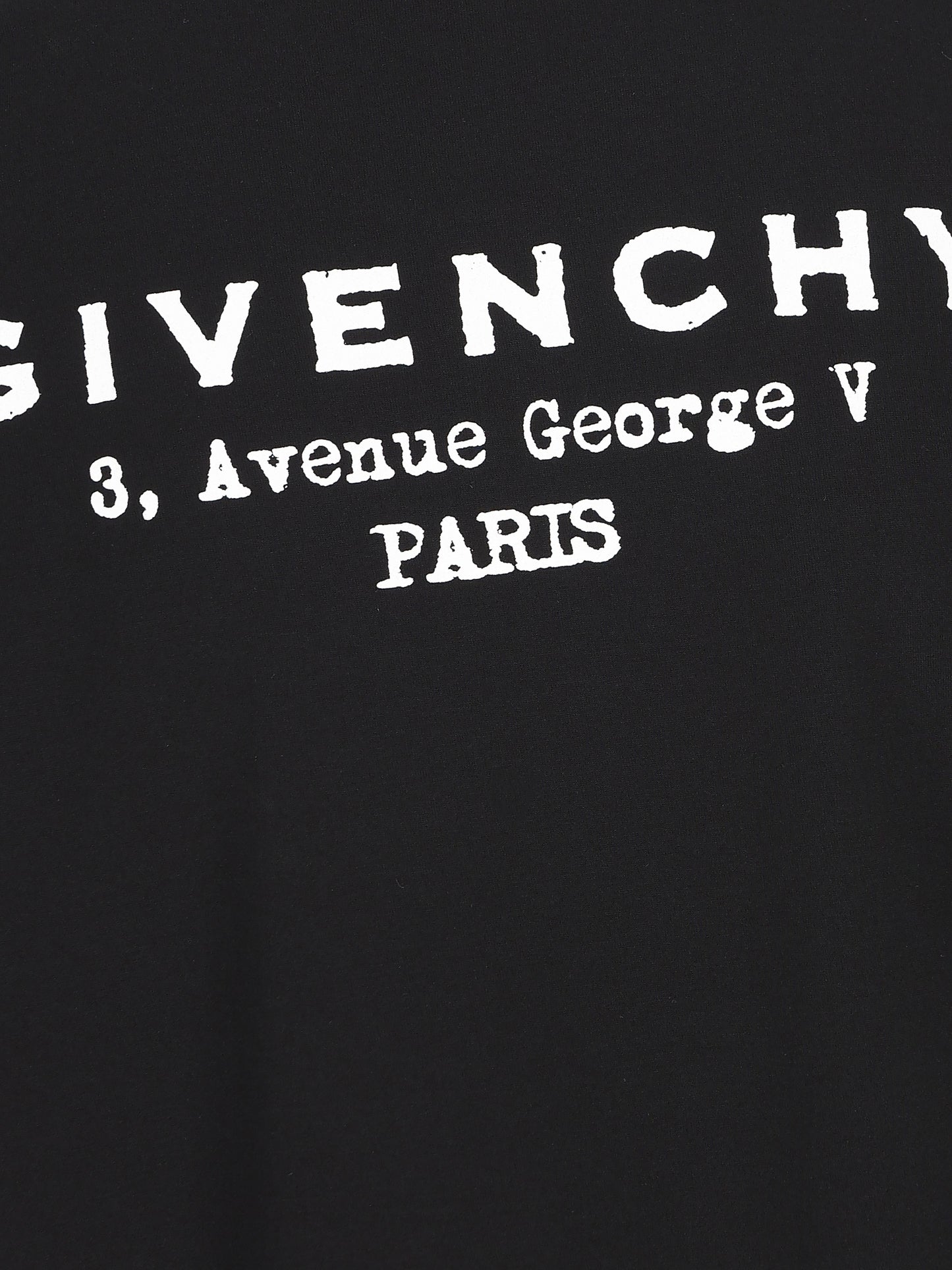 T-Shirt in cotone. BW70FJP75N 001 GIVENCHY