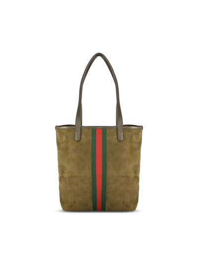 Borsa Shopping Ophidia media in pelle scamosciata 834465 AAE1D3055 GUCCI