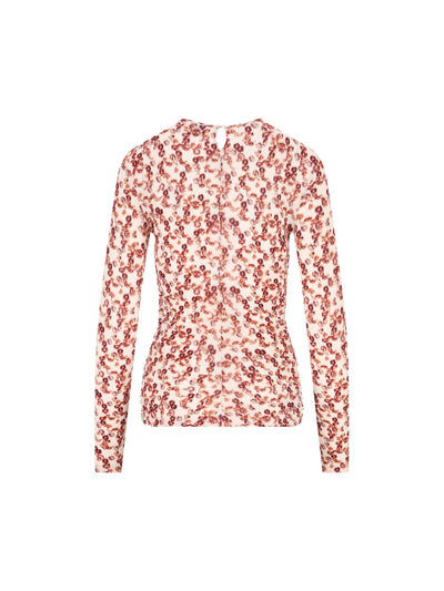 Top realizzato in misto viscosa. 25AHT0705FA-C3K01I 80GT ISABEL MARANT