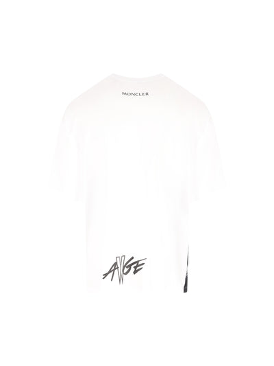 T-Shirt realizzata in cotone. M8C00001 89AYW999 MONCLER - ASAP ROCKY