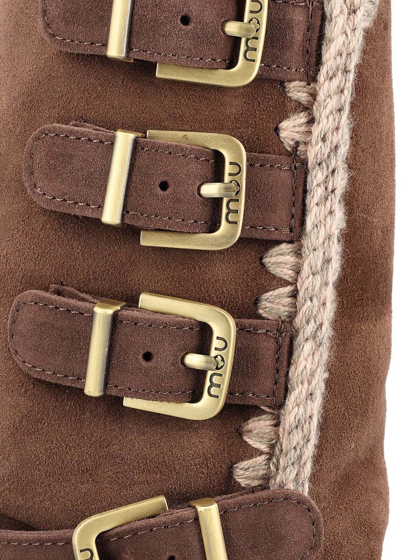 Stivali realizzati in pelle di montone. FW101137A BRPEP MOU