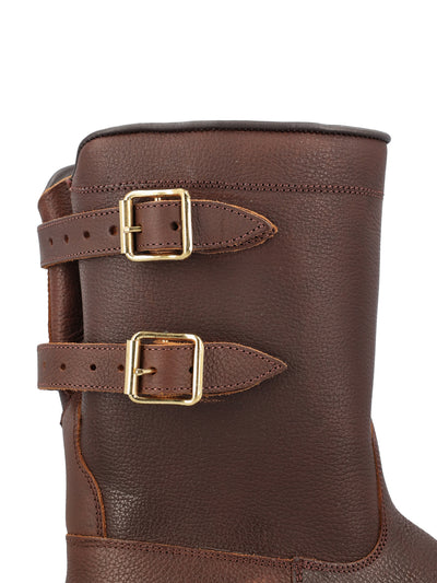 Stivale in pelle. 747901 SANGLIERBrown PARABOOT