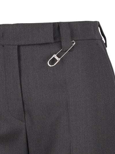 Pantaloni realizzati in lana vergine. P267J 170PF0308 PRADA