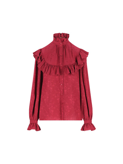 Camicia realizzata in seta. 831783 Y4K356067 SAINT LAURENT