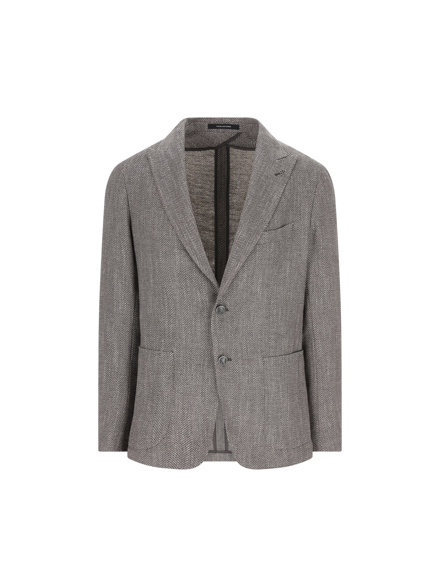 Blazer monopetto in misto lana-seta 1SMC26K AIC90019ES873542 TAGLIATORE