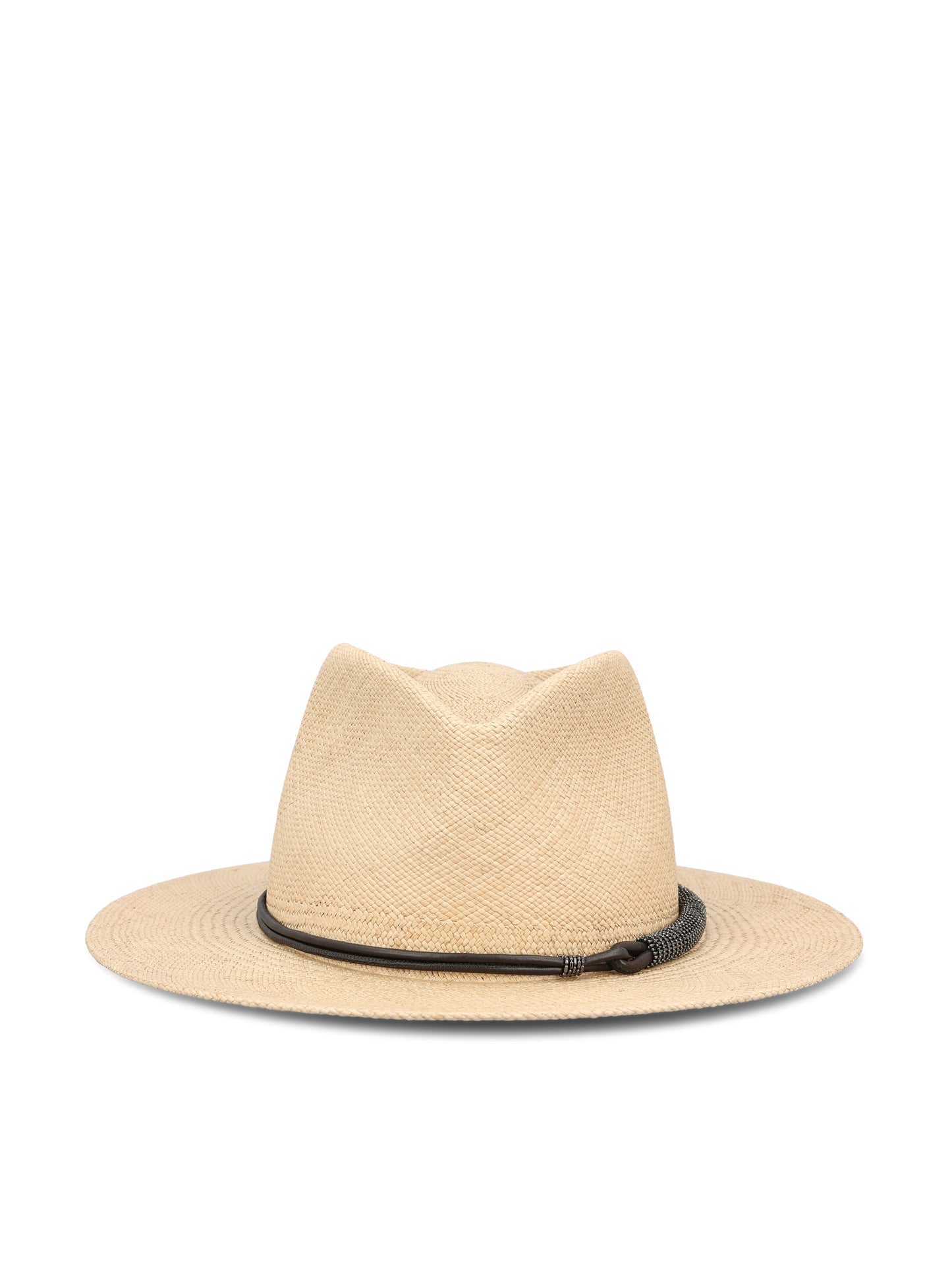 Cappello realizzato in paglia. MCAP90036 CXF57 BRUNELLO CUCINELLI