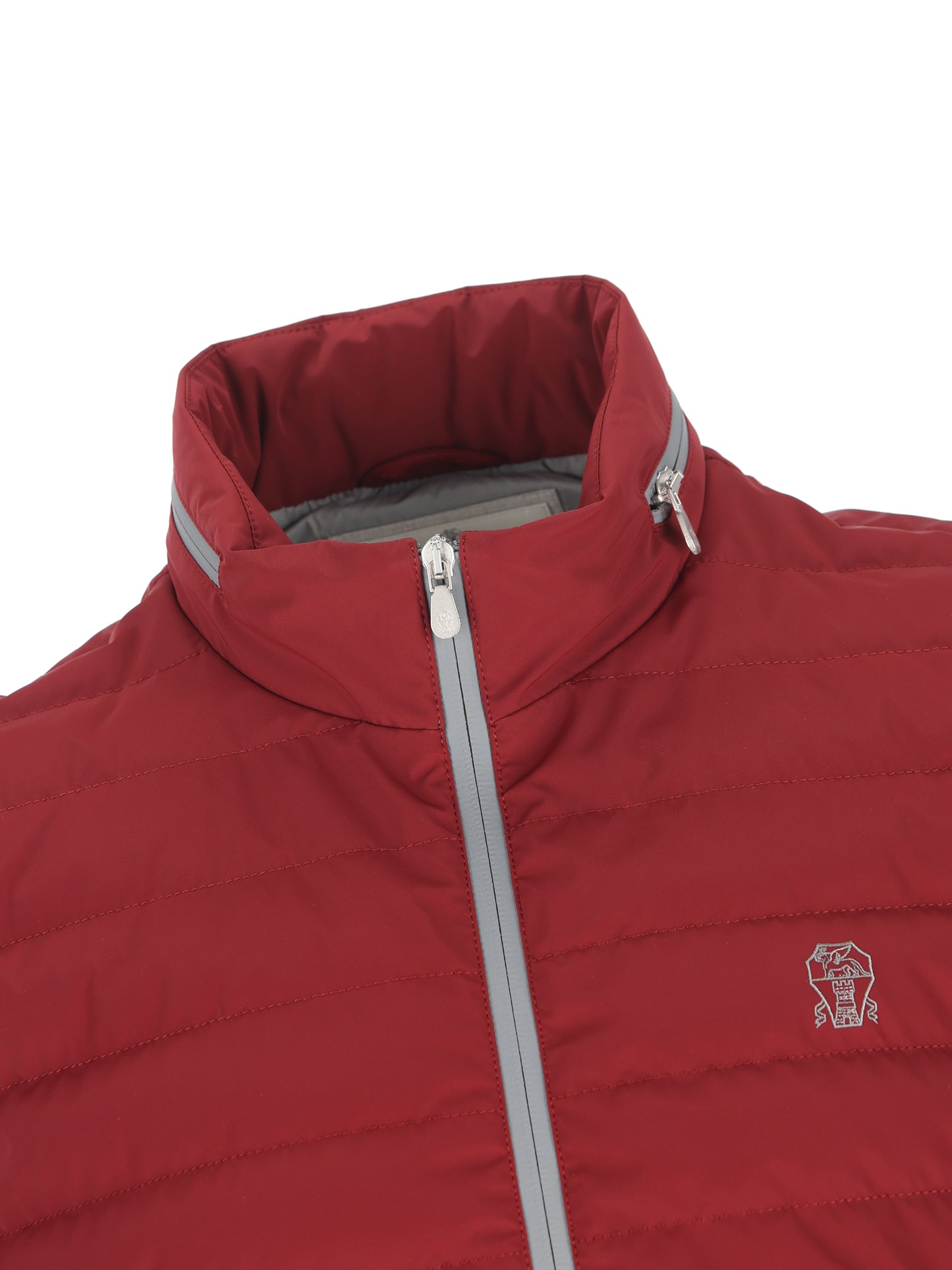 Gilet realizzato in poliammide ed elastan. MM49A7460G C1830 BRUNELLO CUCINELLI