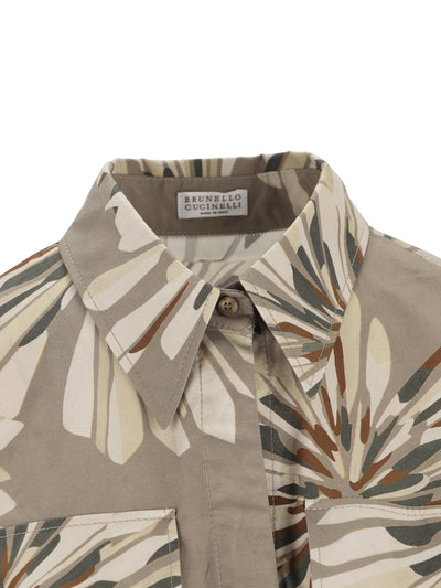 Abito realizzato in cotone. MQ197A5475 C009 BRUNELLO CUCINELLI