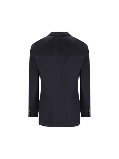 Giacca realizzata in seta e lino. MR4787BPDG C1021 BRUNELLO CUCINELLI