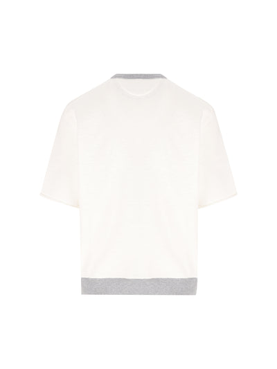 Maglia realizzata in cotone e lino. MR8313378G CTQ27 BRUNELLO CUCINELLI