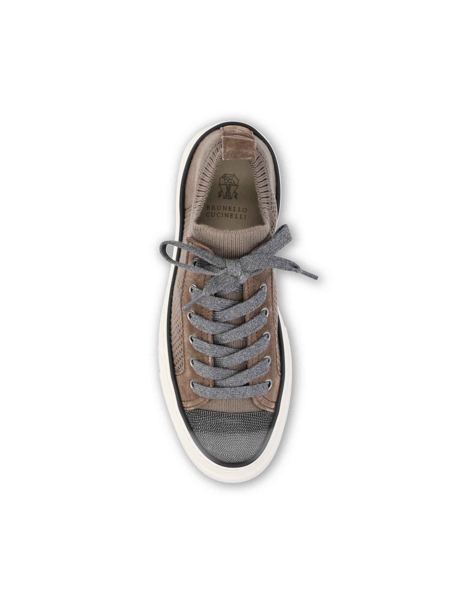 Sneakers realizzate in cotone. MZ35G2650 C8705 BRUNELLO CUCINELLI