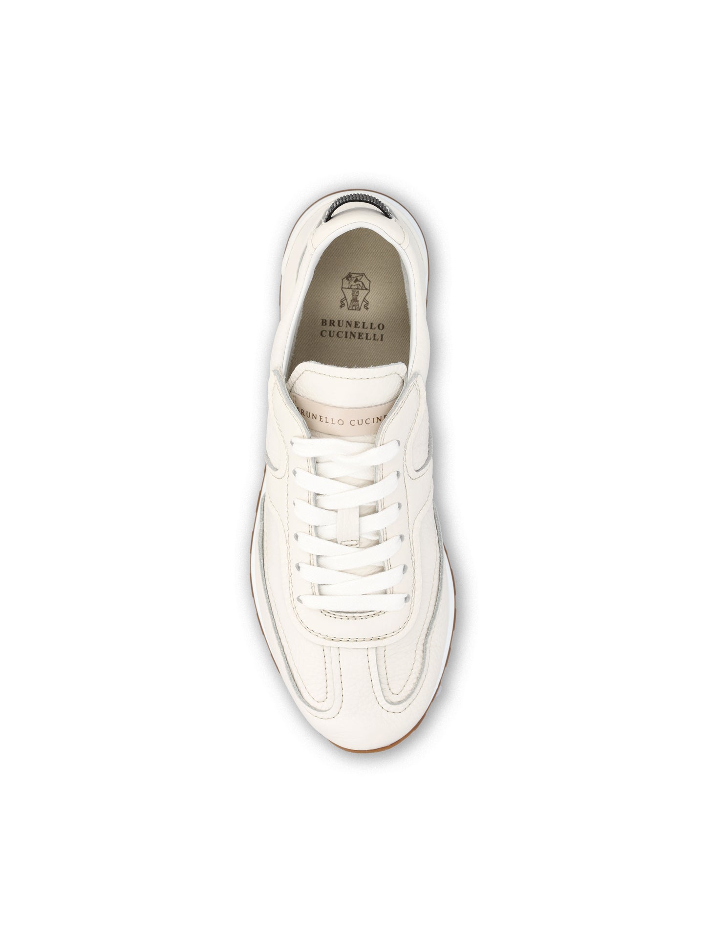 Sneakers realizzate in pelle. MZDKG3235 C4295 BRUNELLO CUCINELLI