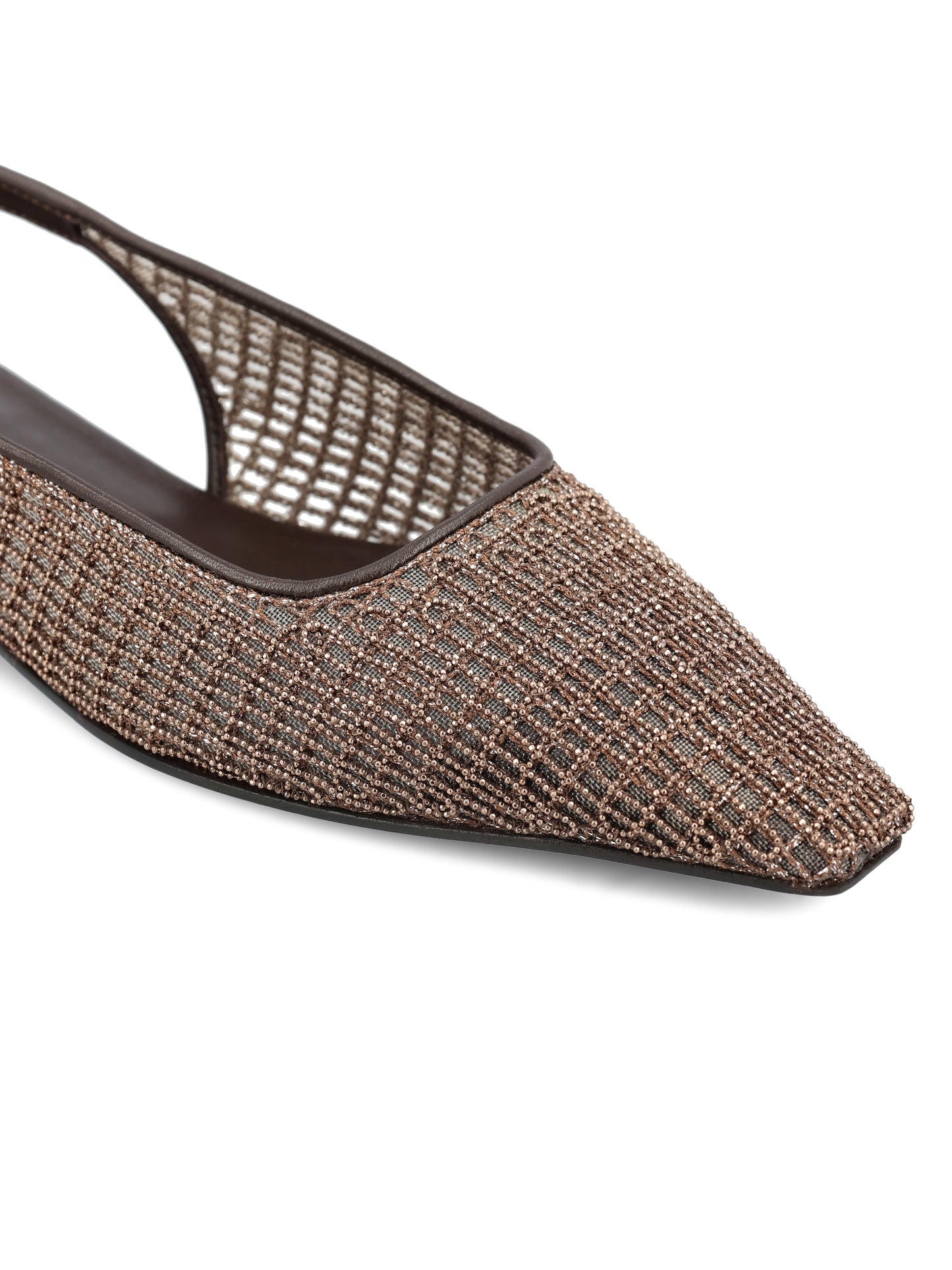Slingback realizzate in vera pelle. MZGAC3206 C8279 BRUNELLO CUCINELLI