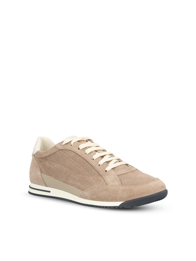Sneakers realizzate in pelle scamosciata. MZUQHGA348 CRJ89 BRUNELLO CUCINELLI