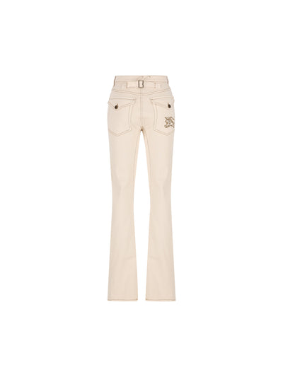 Jeans bootcut a vita alta con ricamo. 8118523 C3997 BURBERRY