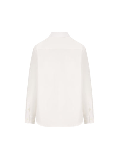 Camicia formale in popeline di cotone. 8120787 A1464 BURBERRY