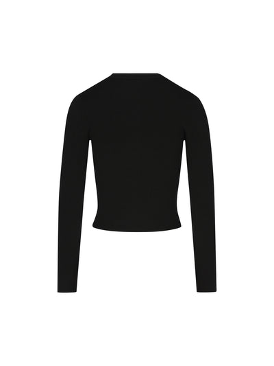 Top M-Valari a coste in viscosa con Oval D. A15328 0DLAX9XX DIESEL