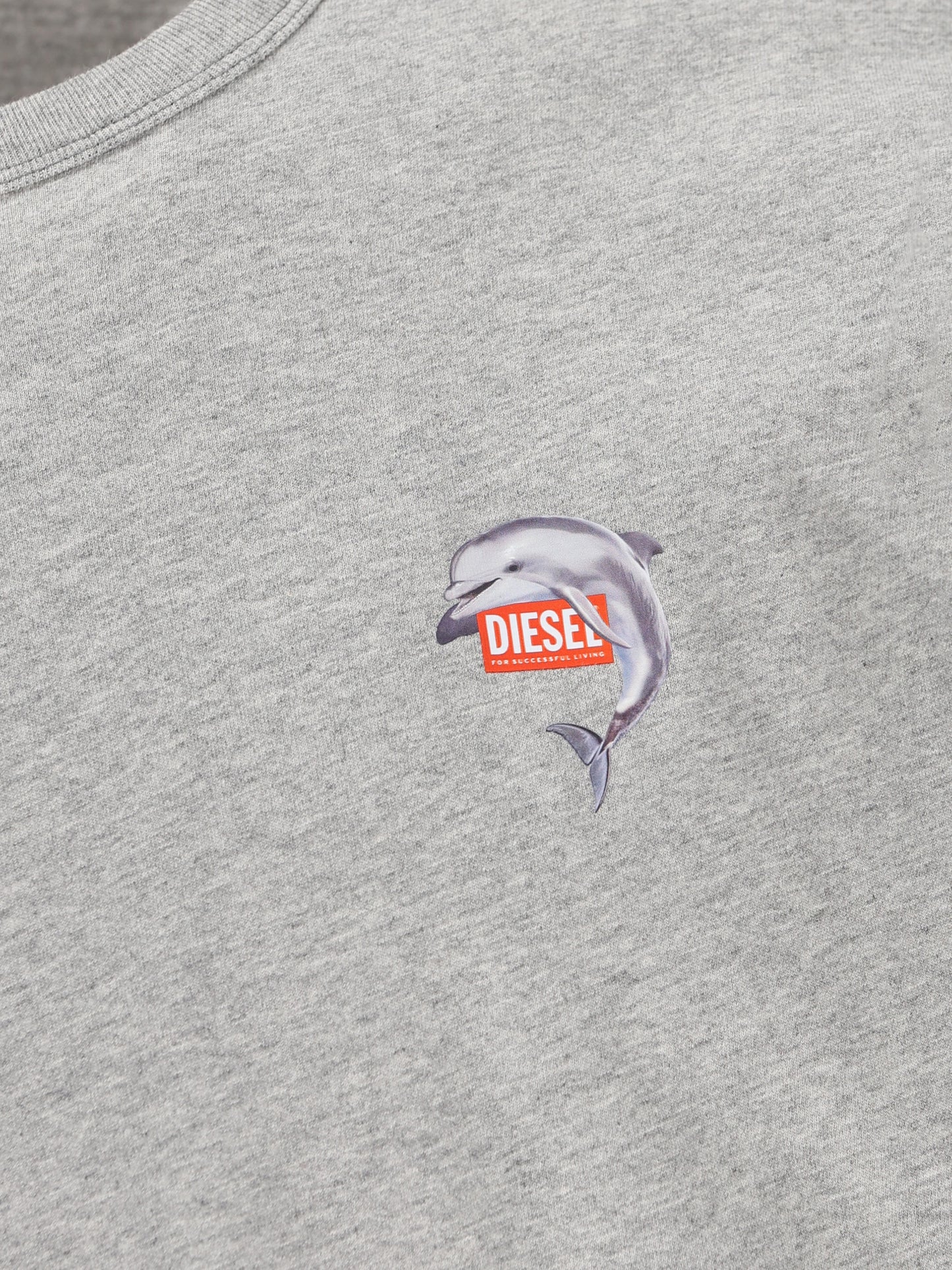 T-Shirt realizzata in cotone. A21652 0PLAT9CB DIESEL