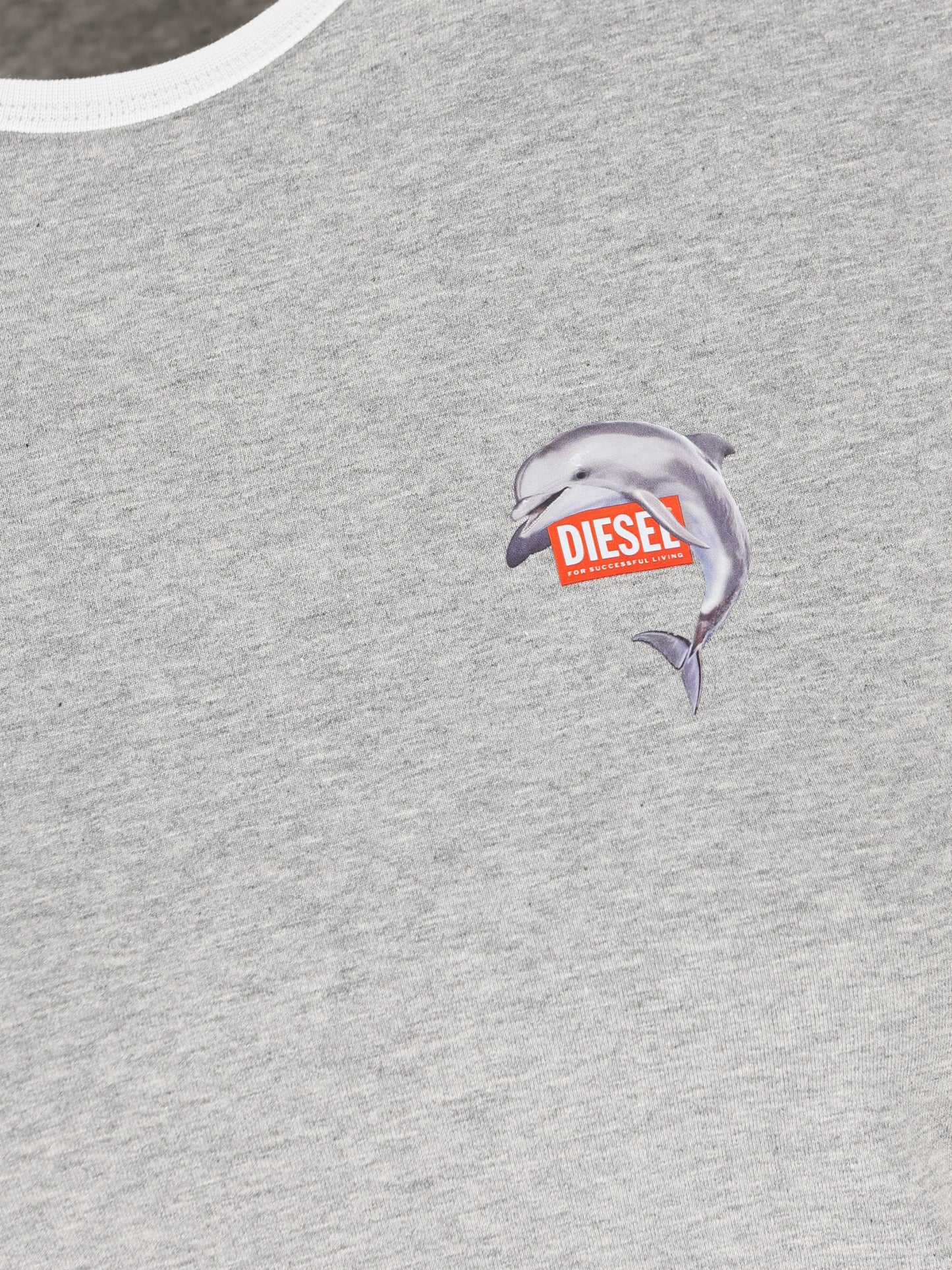 T-Shirt realizzata in cotone ed elastan. A21917 0QHHA9CB DIESEL