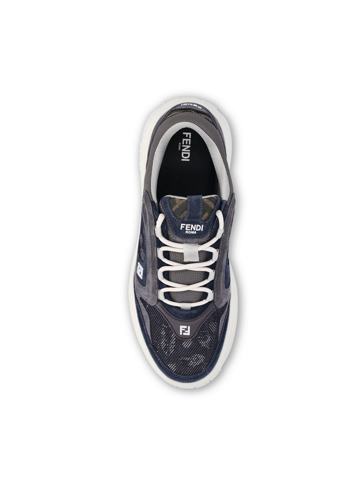 Sneakers Fendi realizzate in denim. 7E1728 AYFTF1V8C FENDI