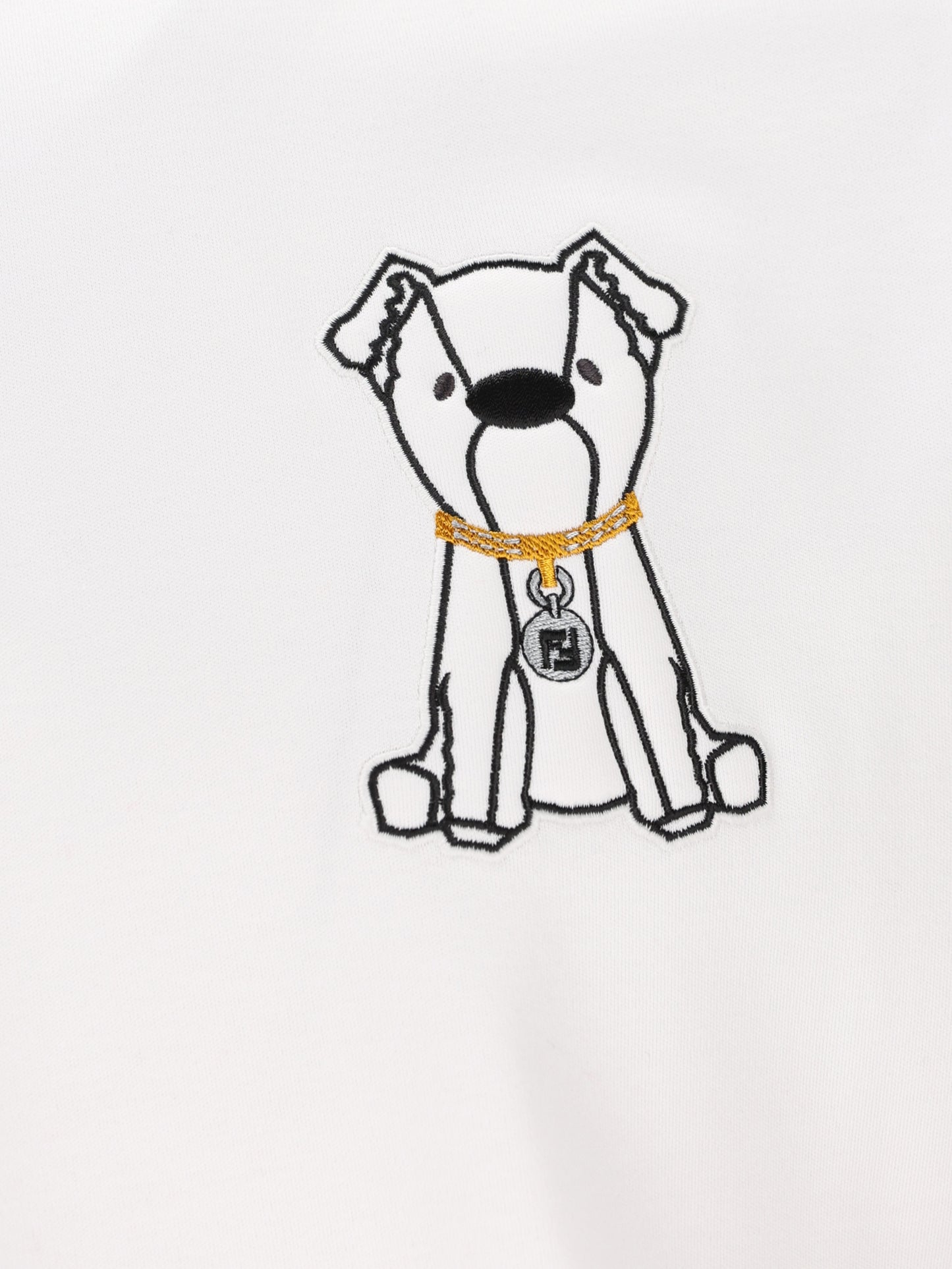 T-Shirt realizzata in cotone. FY0936 AW0NF0QA0 FENDI