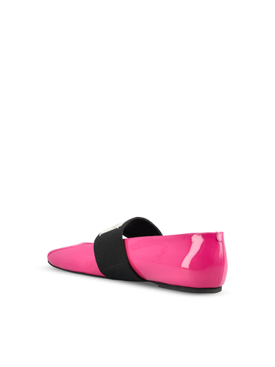 Ballerine Label in Pelle di Vitello Verniciata BE5010E2FF 675 GIVENCHY
