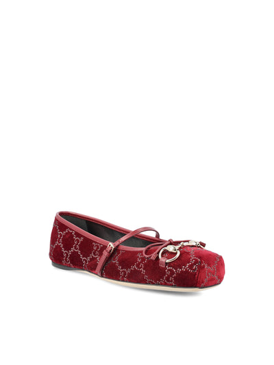 Ballerine realizzate in velluto. 853100 FAFD96255 GUCCI