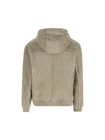 Felpa realizzata in pelliccia di agnello. 853271 XSAID2139 GUCCI