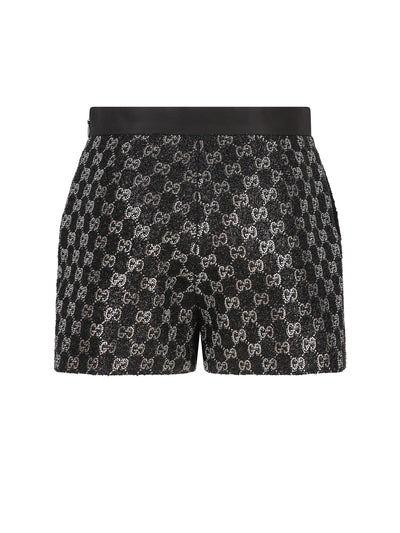 Shorts realizzati in tweed di lana. 853382 ZARWY1000 GUCCI