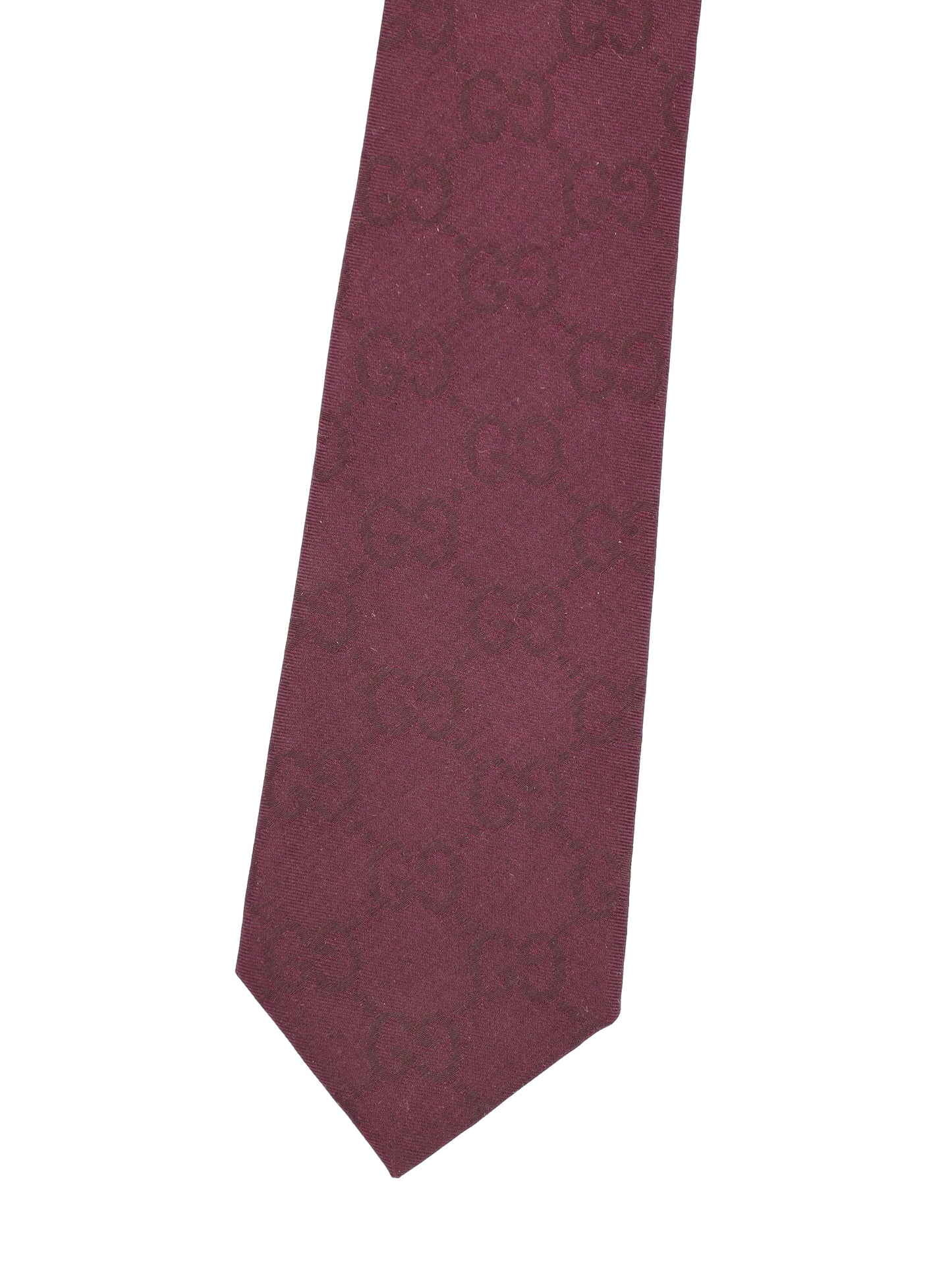 Cravatta realizzata in seta e cotone. 861299 4E6006100 GUCCI