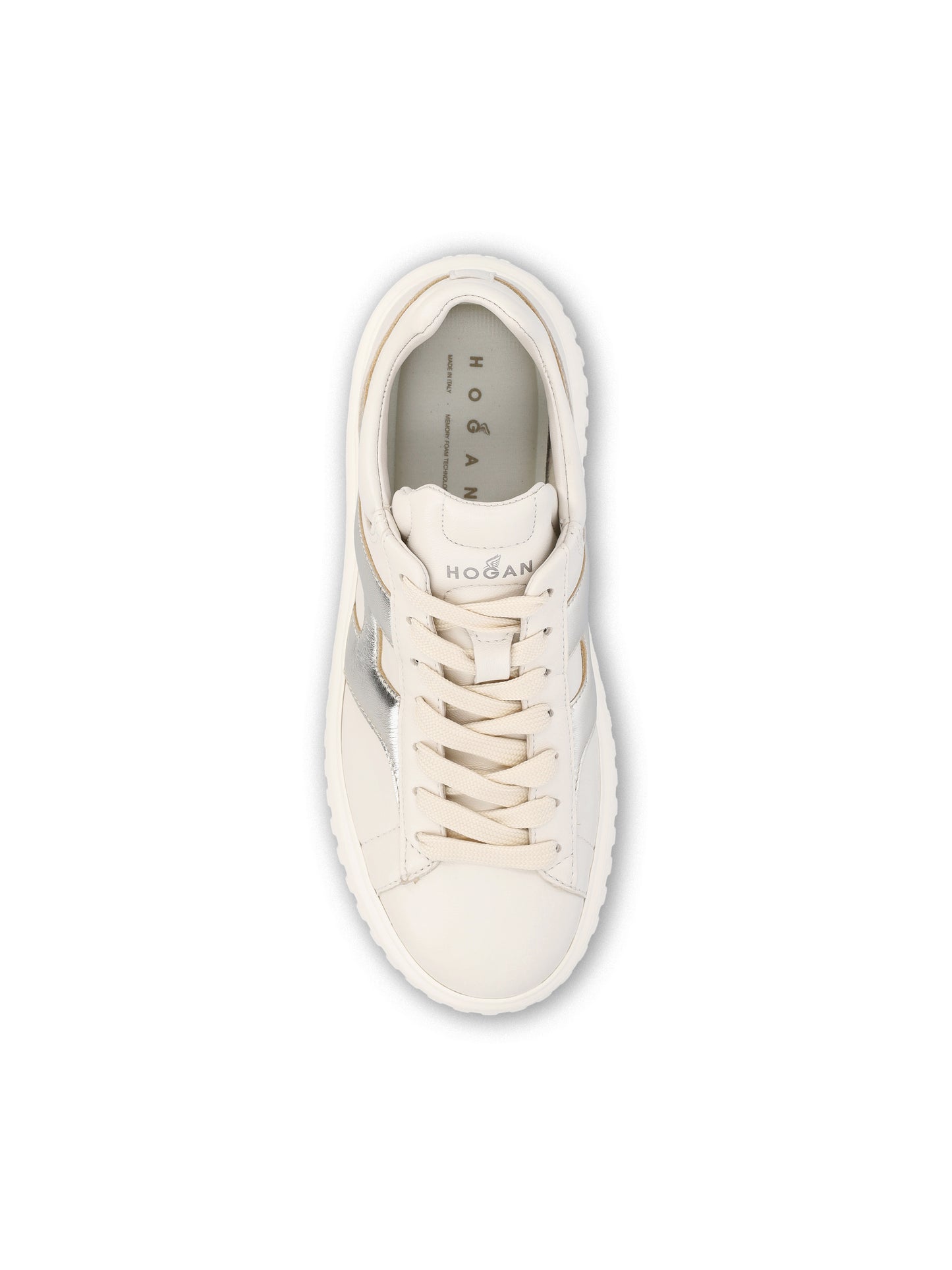 Sneakers Hogan H-Stripes in nappa. HXW6450FE91NCS 022E HOGAN