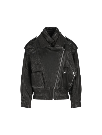 Giacca realizzata in pelle di agnello. 25EVE0497FC-C2B08I 01BK ISABEL MARANT