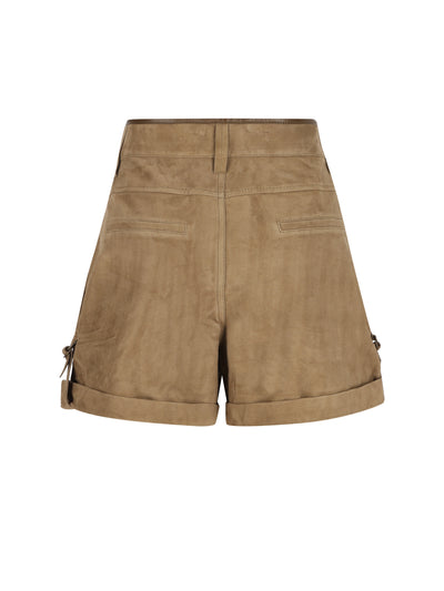 Shorts realizzati in pelle di capra. 26ESH0287FA-D2B01I 50BZ ISABEL MARANT