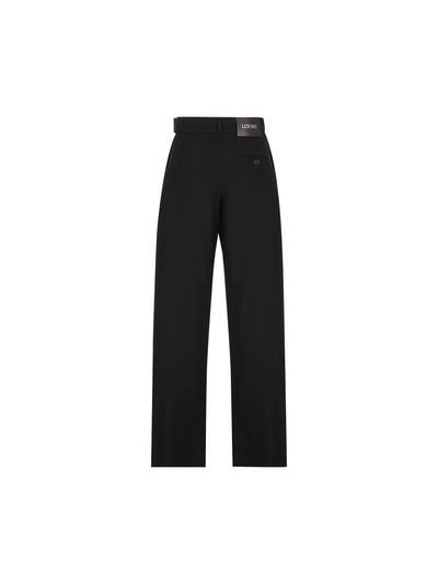 Pantaloni realizzati in lana. S359Y04XI3 1100 LOEWE