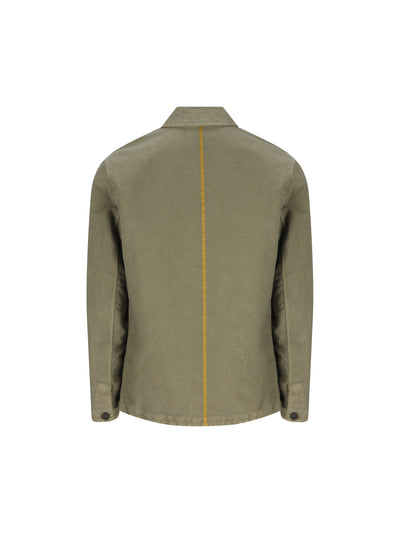 Giacca realizzata in poliammide e cotone. MBZ200A11 0685G652 MASSIMO OSTI STUDIO