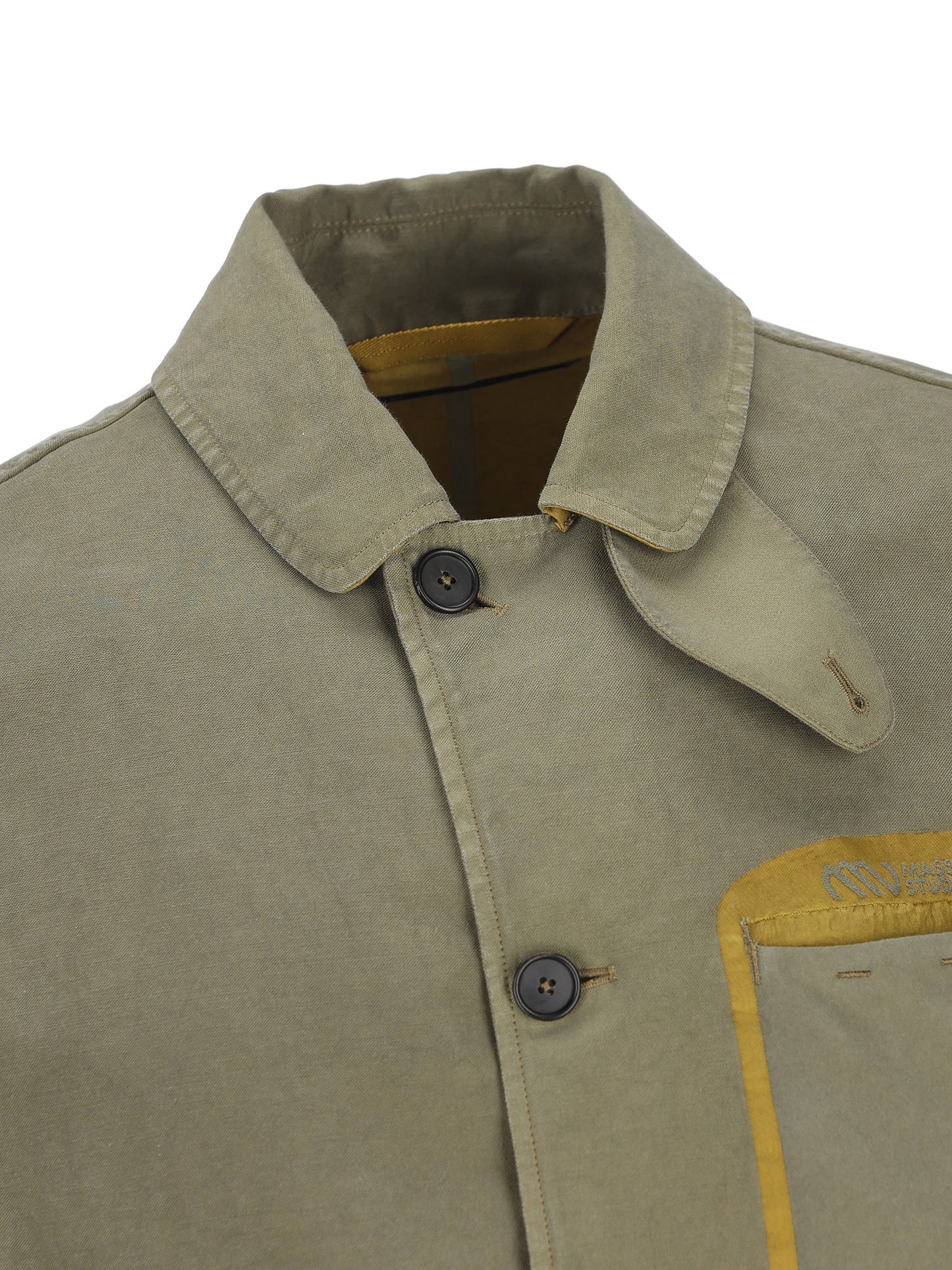 Giacca realizzata in poliammide e cotone. MBZ200A11 0685G652 MASSIMO OSTI STUDIO