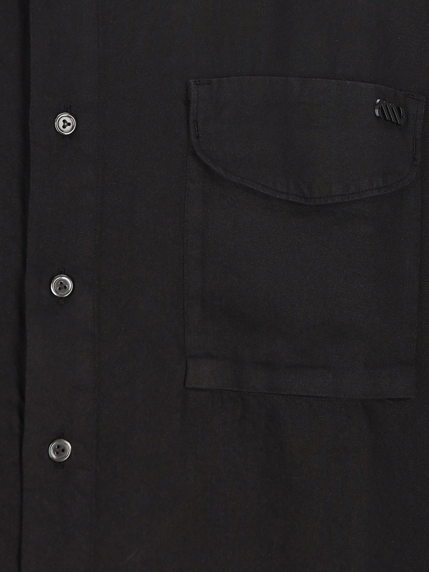 Camicia realizzata in lana vergine e cotone. MSH302A11 0638O999 MASSIMO OSTI STUDIO