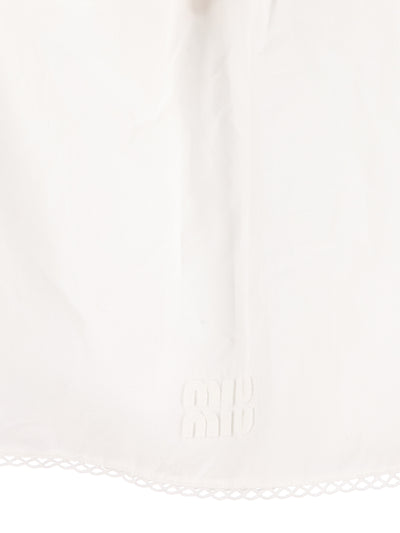 Gonna realizzata in misto cotone. MG2592 163MF0009 MIU MIU