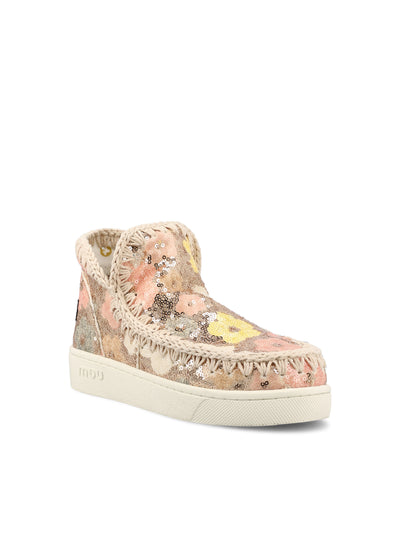 Sneakers con tomaia in paillettes. SW211057G SSN MOU