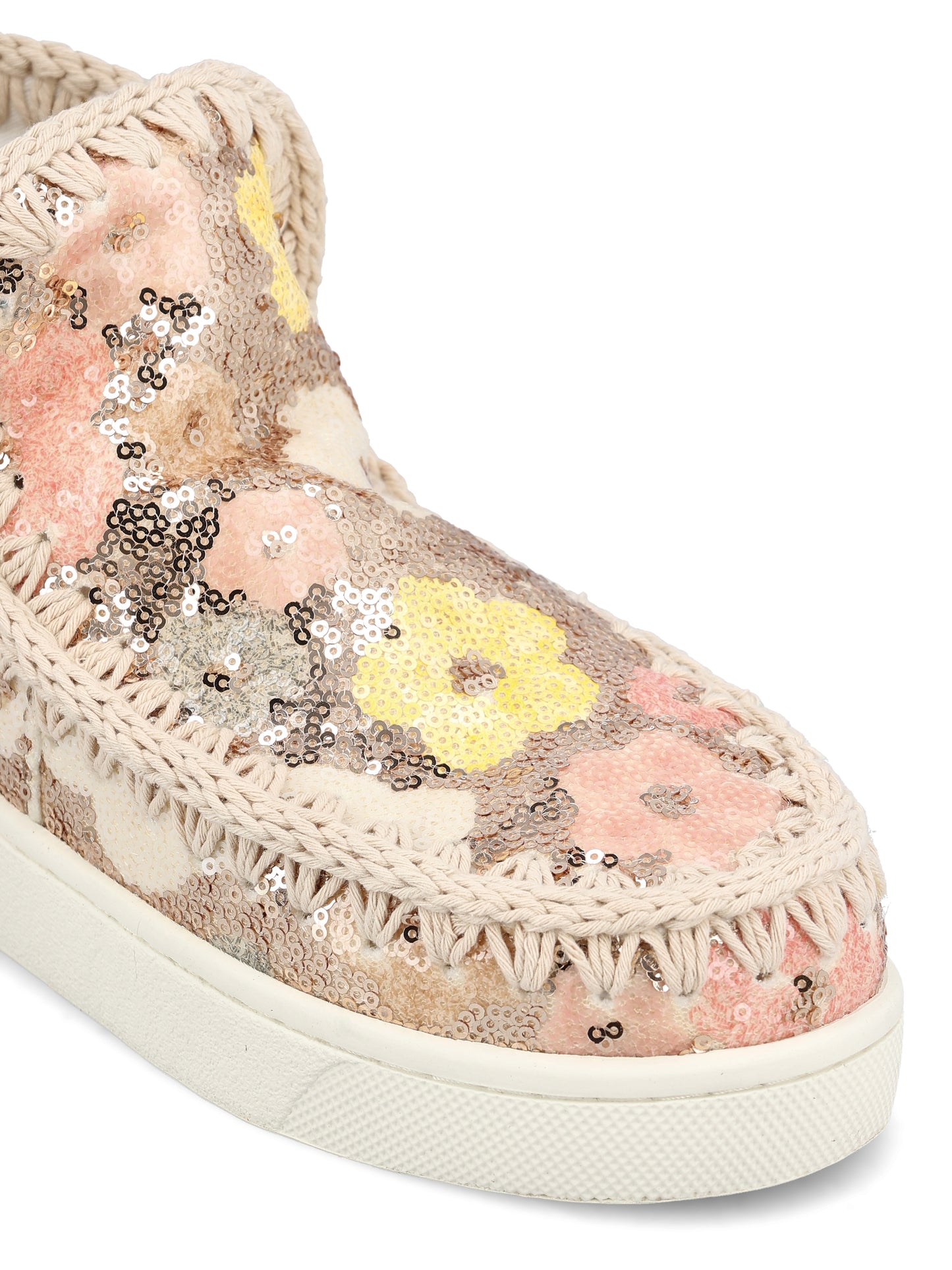 Sneakers con tomaia in paillettes. SW211057G SSN MOU