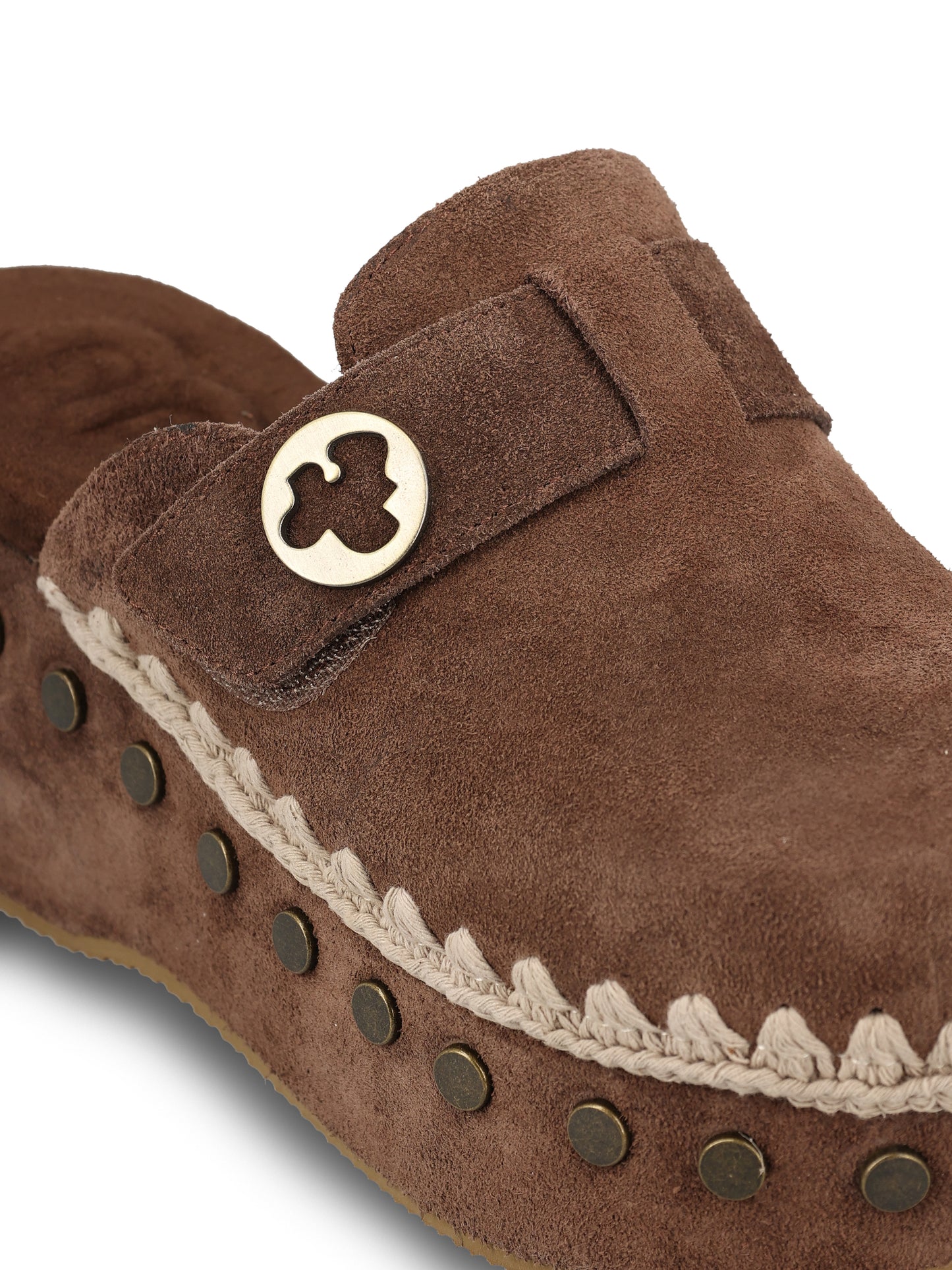Clog realizzate in suede. SW611001A DPB MOU