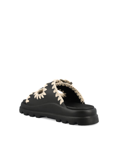 Sandali realizzati in materiale sintetico. SW661001N BKW MOU