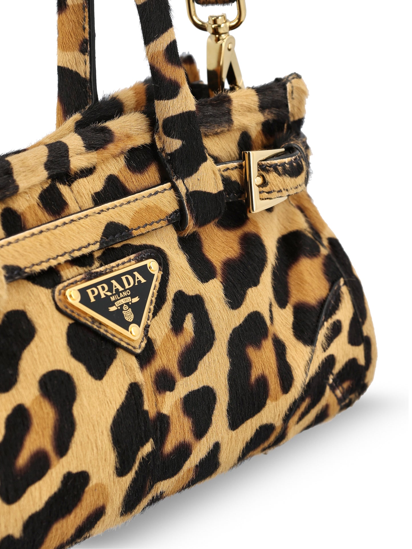 Borsa realizzata in pelle stampata. 1BA486 2C7BF0151 PRADA