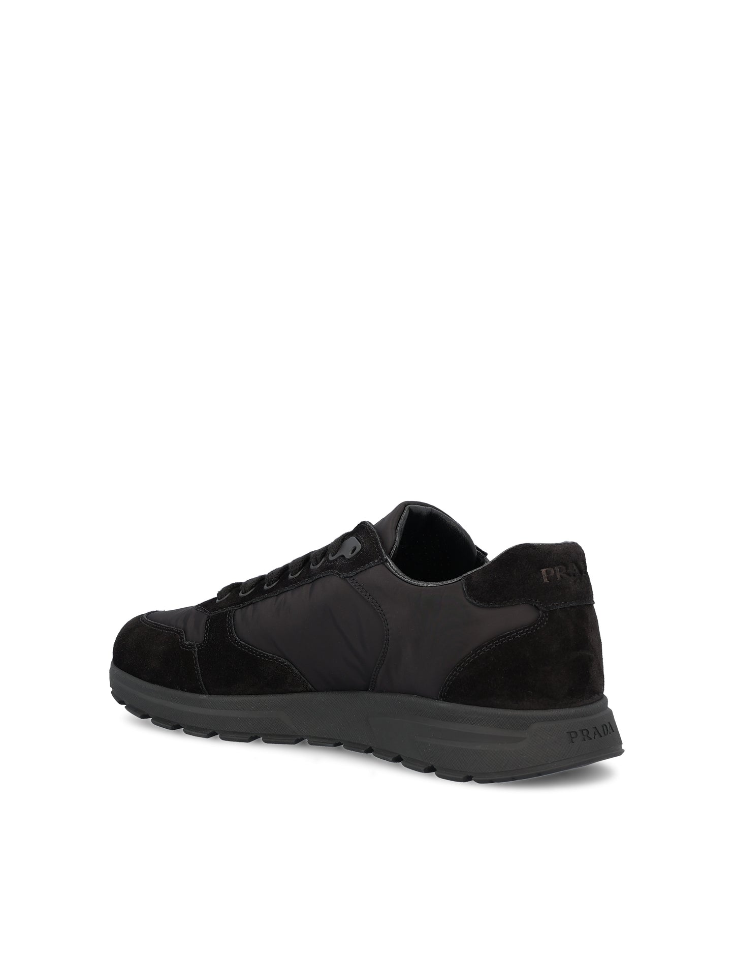Sneakers in re-nylon e pelle scamosciata. 2EE436 D7CF0002 PRADA