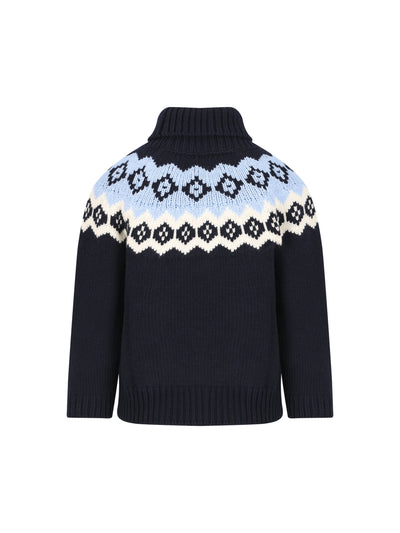 Maglia in lana vergine e cashmere P26574 18VZF067K PRADA