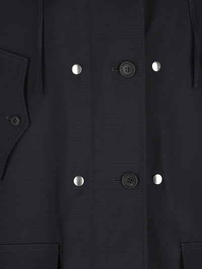 Parka realizzato in lana e mohair. P620T 19CYF0008 PRADA